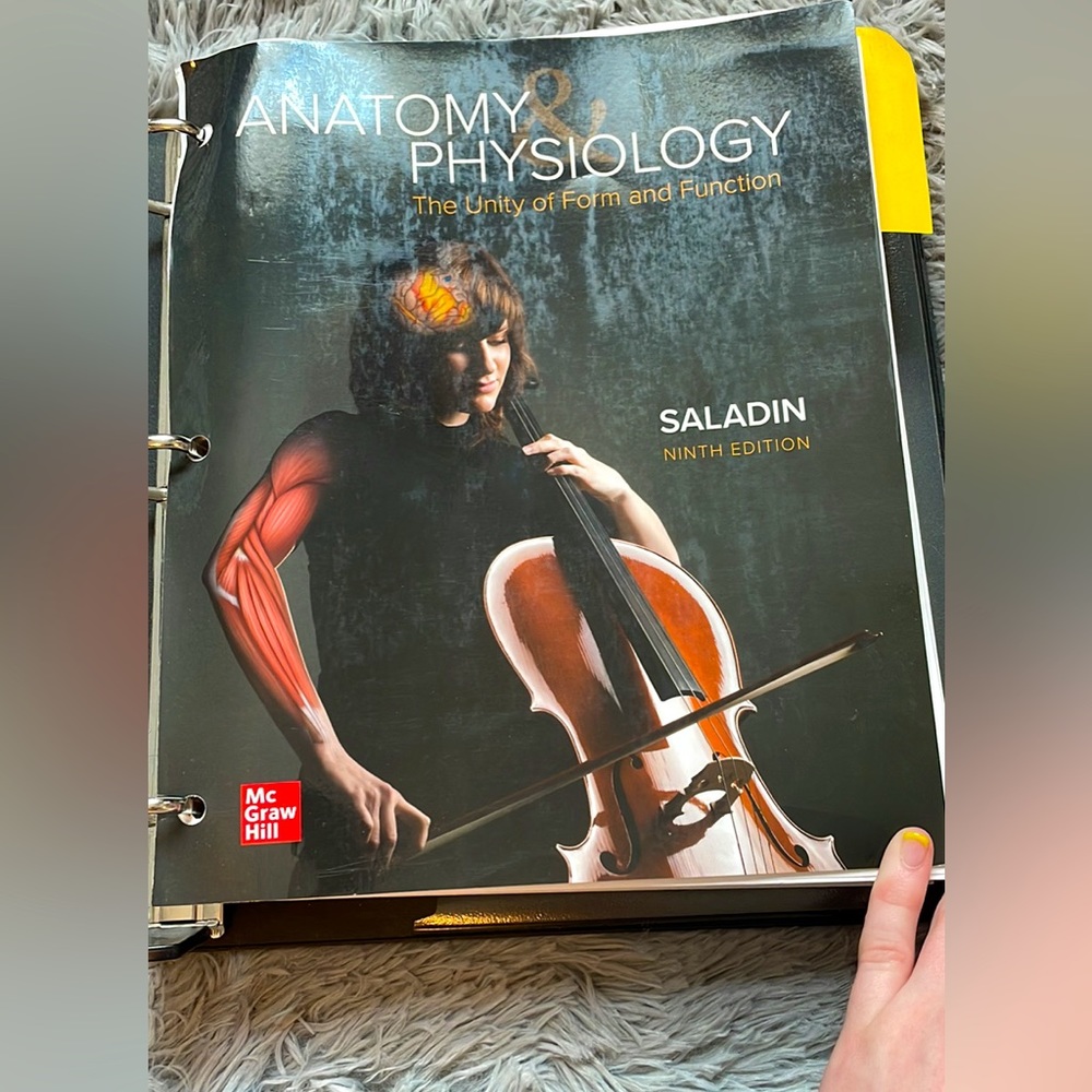 Anatomy and physiology one and two textbook